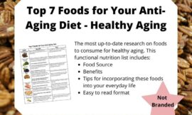 How to Support Healthy Aging Through Diet and Exercise
